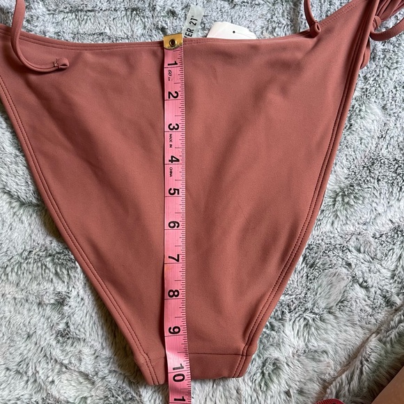 Forever 21 Mauve String Tie Bikini Bottom Size XL - NWT - Picture 7 of 8